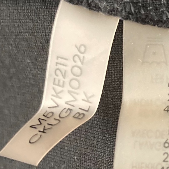 Calvin Klein M5VEK211 Black Legging Size Medium - Leggings Stretch - Picture 5 of 9